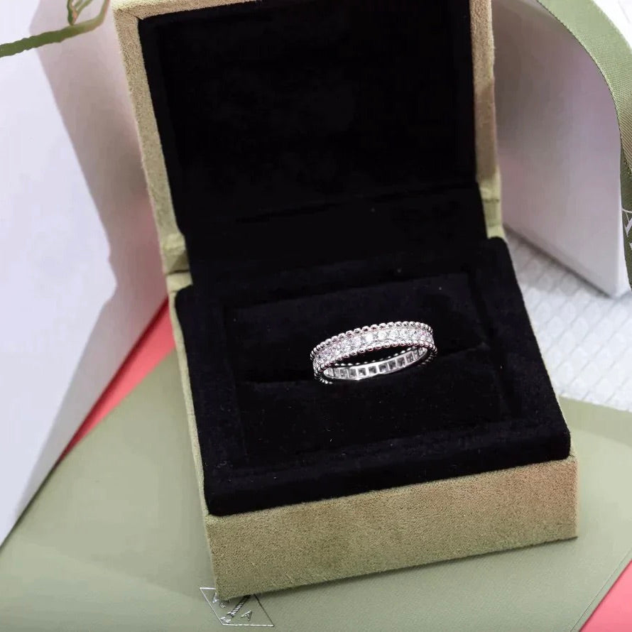 [Plus&Max]PERLEE DIAMOND SILVER RING