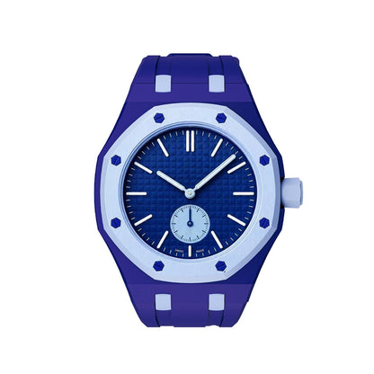 [Plus&Max]OAK POP EXCLUSIVE DARK BLUE AND LIGHT BLUE SILICONE STRAP
