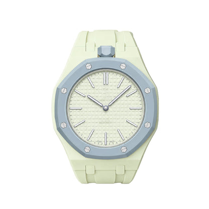 [Plus&Max]OAK POP EXCLUSIVE CREAMY YELLOW SILICONE STRAP