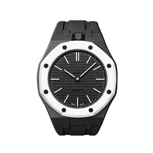 [Plus&Max]OAK POP EXCLUSIVE BLACK SILICONE STRAP