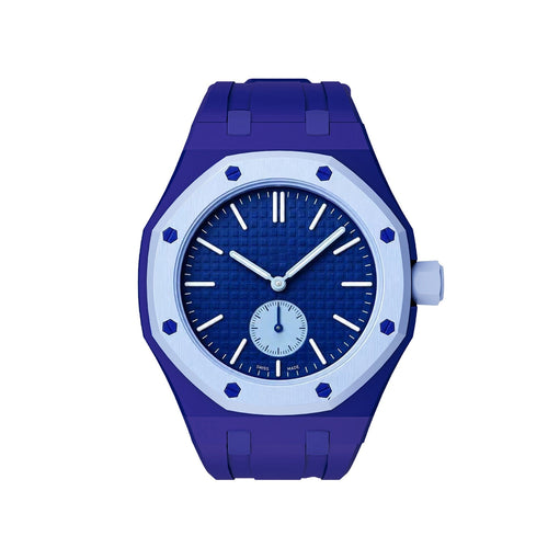 [Plus&Max]OAK POP EXCLUSIVE DARK BLUE SILICONE STRAP