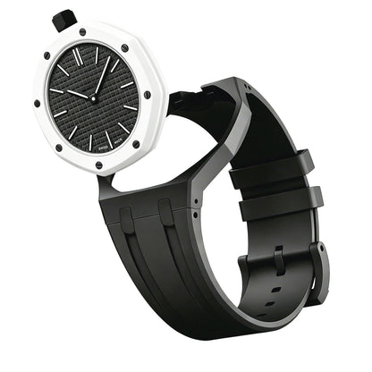 [Plus&Max]OAK POP EXCLUSIVE BLACK SILICONE STRAP