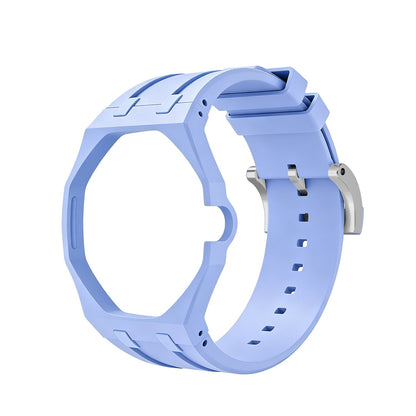[Plus&Max]OAK POP EXCLUSIVE LIGHT BLUE SILICONE STRAP