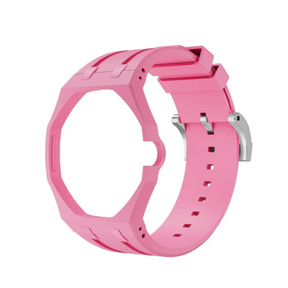 [Plus&Max]OAK POP EXCLUSIVE PINK SILICONE STRAP