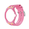 Oak Pop Exclusive Pink And Yellow Silicone Strap