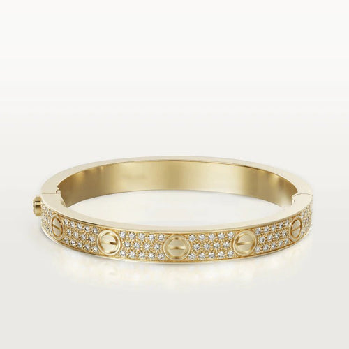 [Plus&Max]LOVE BRACELET 6.1MM DIAMOND-PAVED