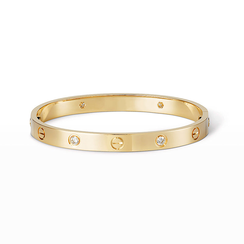 [Plus&Max]LOVE BRACELET 6.1MM 4 DIAMONDS