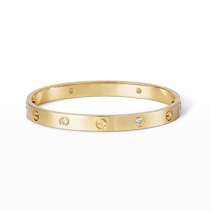 [Plus&Max]LOVE BRACELET 6.1MM 4 DIAMONDS