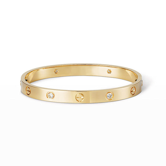 [Plus&Max]LOVE BRACELET 6.1MM 4 DIAMONDS