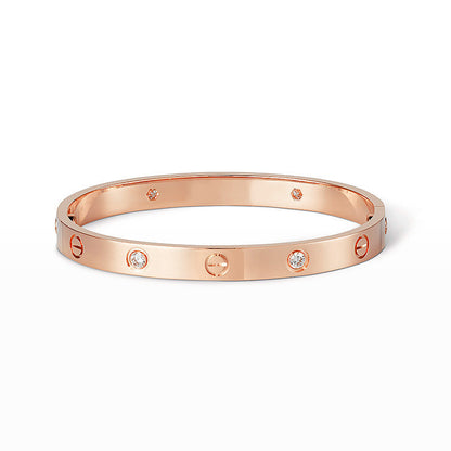 [Plus&Max]LOVE BRACELET 6.1MM 4 DIAMONDS