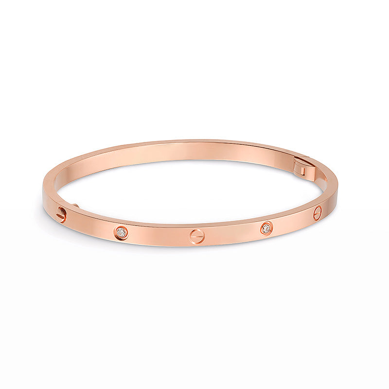 [Plus&Max]LOVE BRACELET 3.65MM 6 DIAMONDS