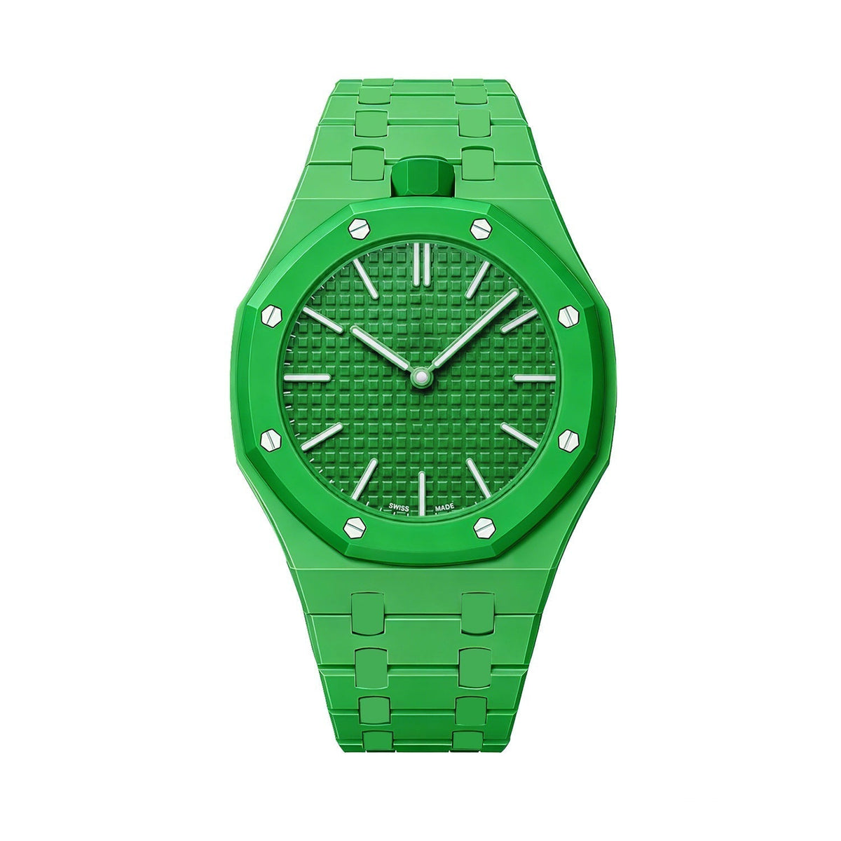[Plus&Max]OAK POP EXCLUSIVE GREEN  BIOCERAMIC STRAP