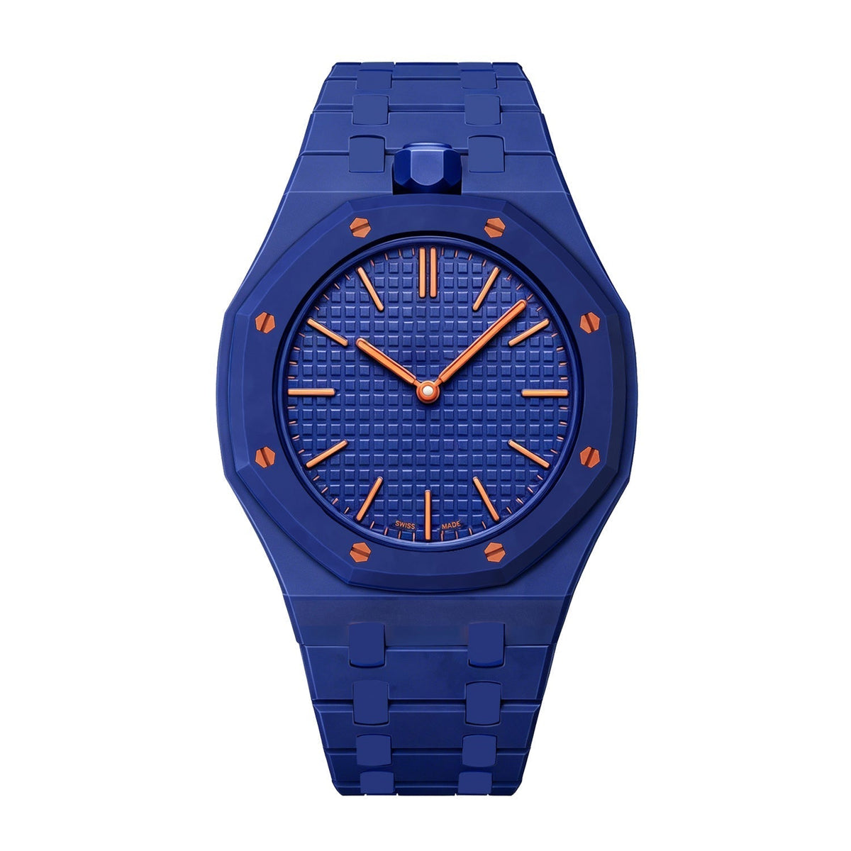 [Plus&Max]OAK POP EXCLUSIVE DARK BLUE BIOCERAMIC STRAP