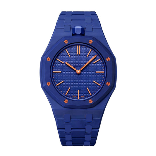 [Plus&Max]OAK POP EXCLUSIVE DARK BLUE BIOCERAMIC STRAP