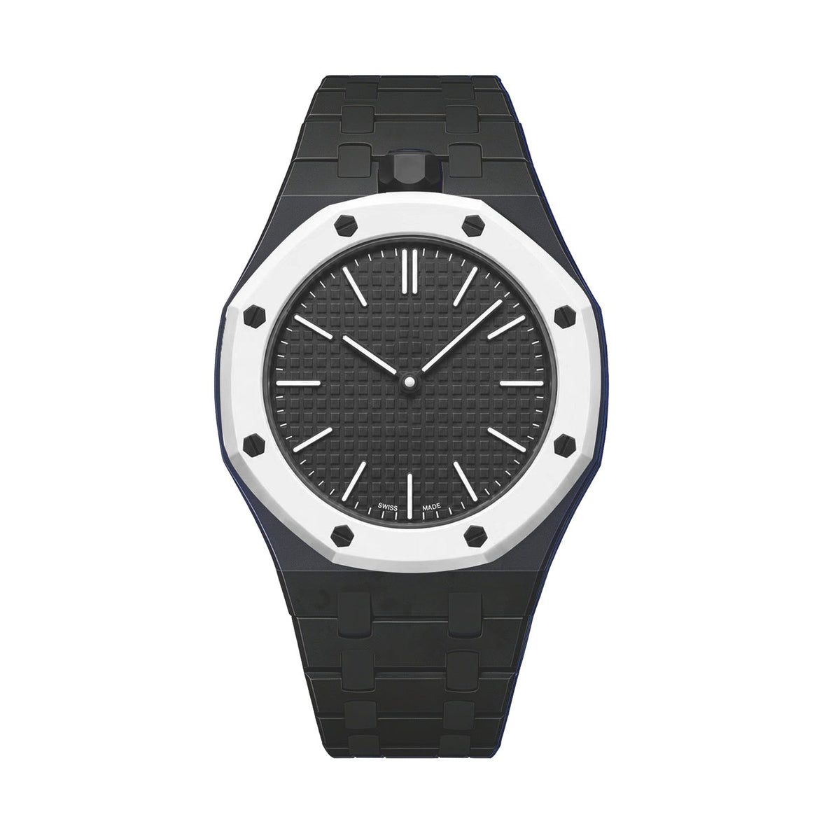 [Plus&Max]OAK POP EXCLUSIVE BLACK BIOCERAMIC STRAP