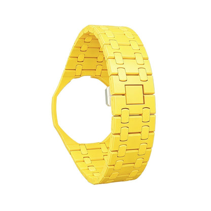 [Plus&Max]OAK POP EXCLUSIVE YELLOW BIOCERAMIC STRAP