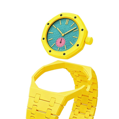 [Plus&Max]OAK POP EXCLUSIVE YELLOW BIOCERAMIC STRAP