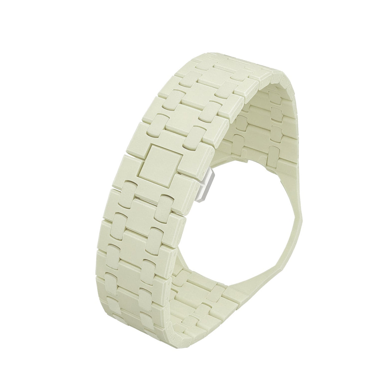 [Plus&Max]OAK POP EXCLUSIVE CREAMY YELLOW BIOCERAMIC STRAP