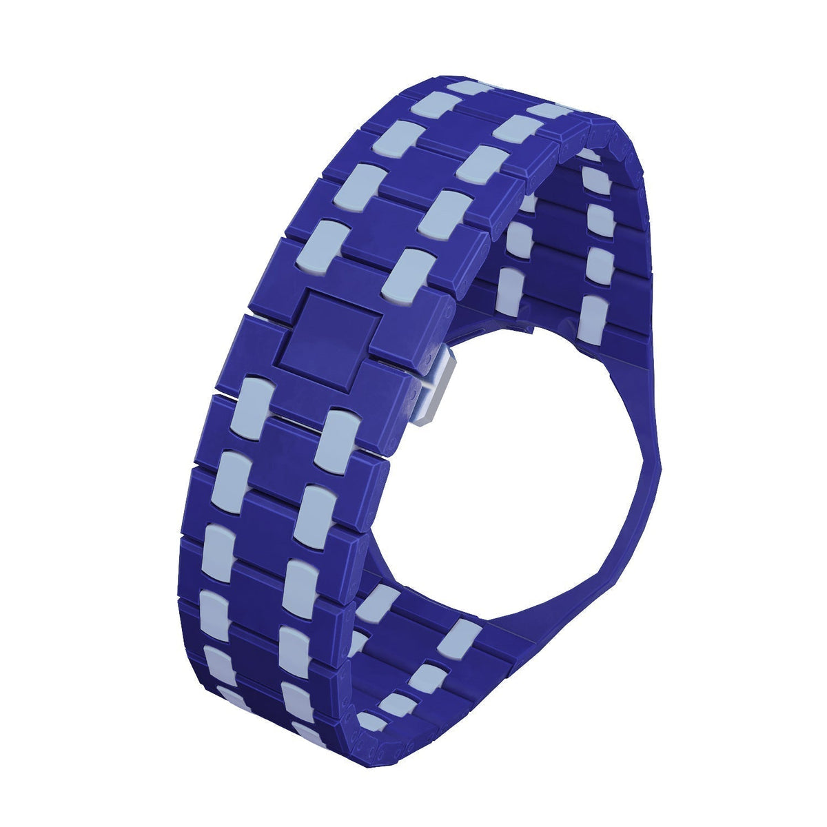 [Plus&Max]OAK POP EXCLUSIVE DARK BLUE AND LIGHT BLUE BIOCERAMIC STRAP