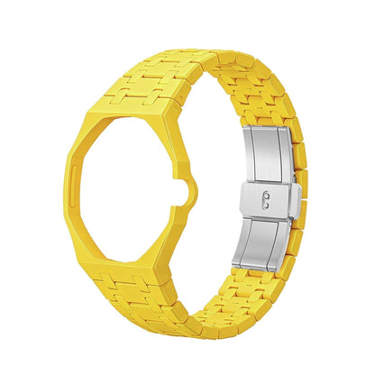 [Plus&Max]OAK POP EXCLUSIVE YELLOW BIOCERAMIC STRAP