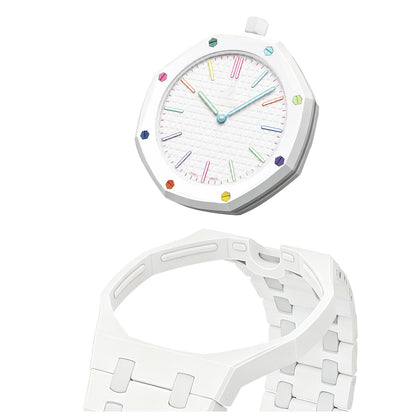 [Plus&Max]OAK POP EXCLUSIVE WHITE BIOCERAMIC STRAP