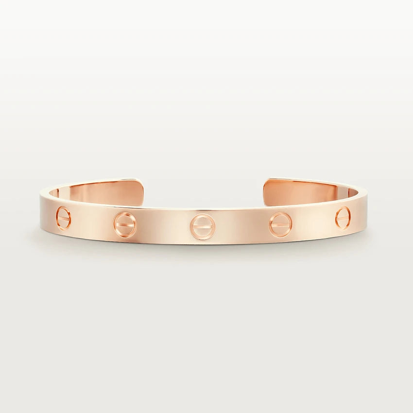 [Plus&Max]LOVE BRACELET 6.1MM OPEN CUFF