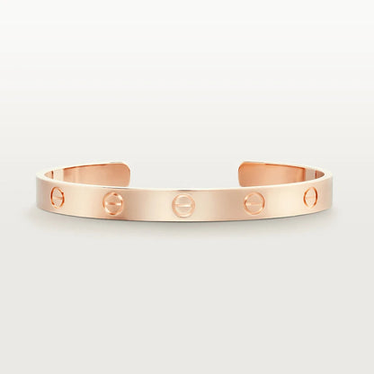 [Plus&Max]LOVE BRACELET 6.1MM OPEN CUFF