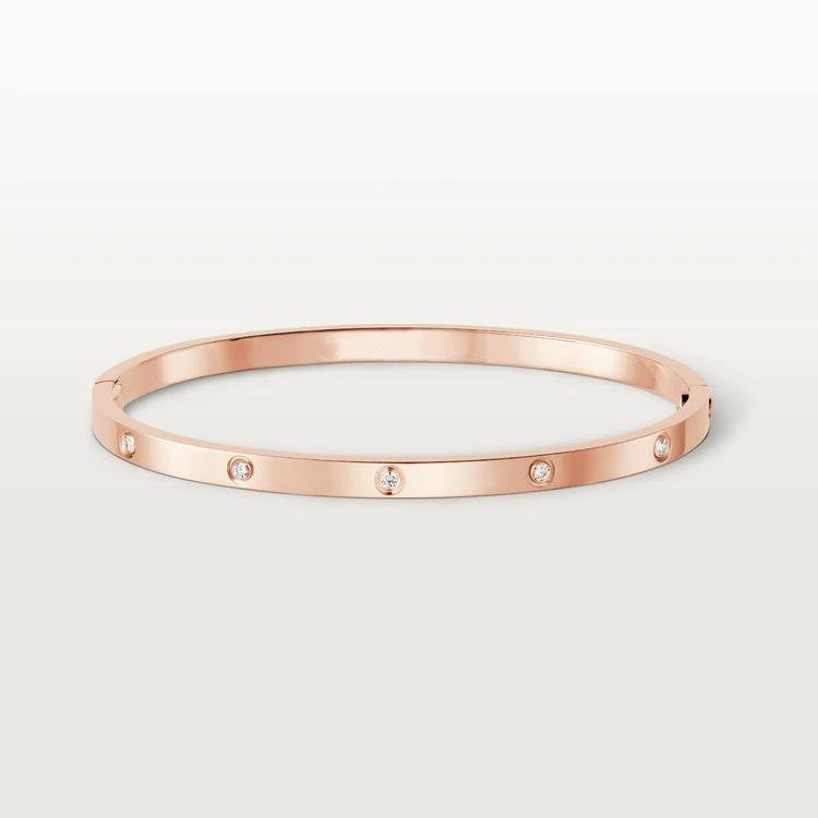 [Plus&Max]LOVE BRACELET 3.65MM 10 DIAMONDS
