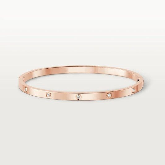 [Plus&Max]LOVE BRACELET 3.65MM 10 DIAMONDS