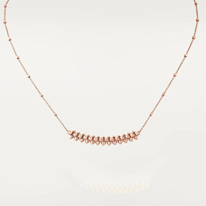 [Plus&Max]CLASH PINK GOLD NECKLACE