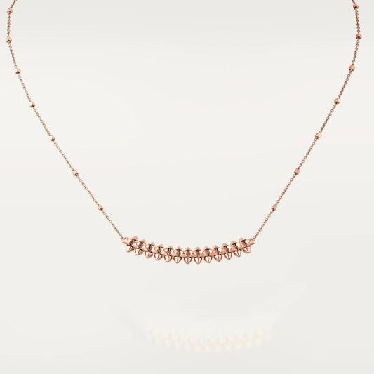 [Plus&Max]CLASH PINK GOLD NECKLACE