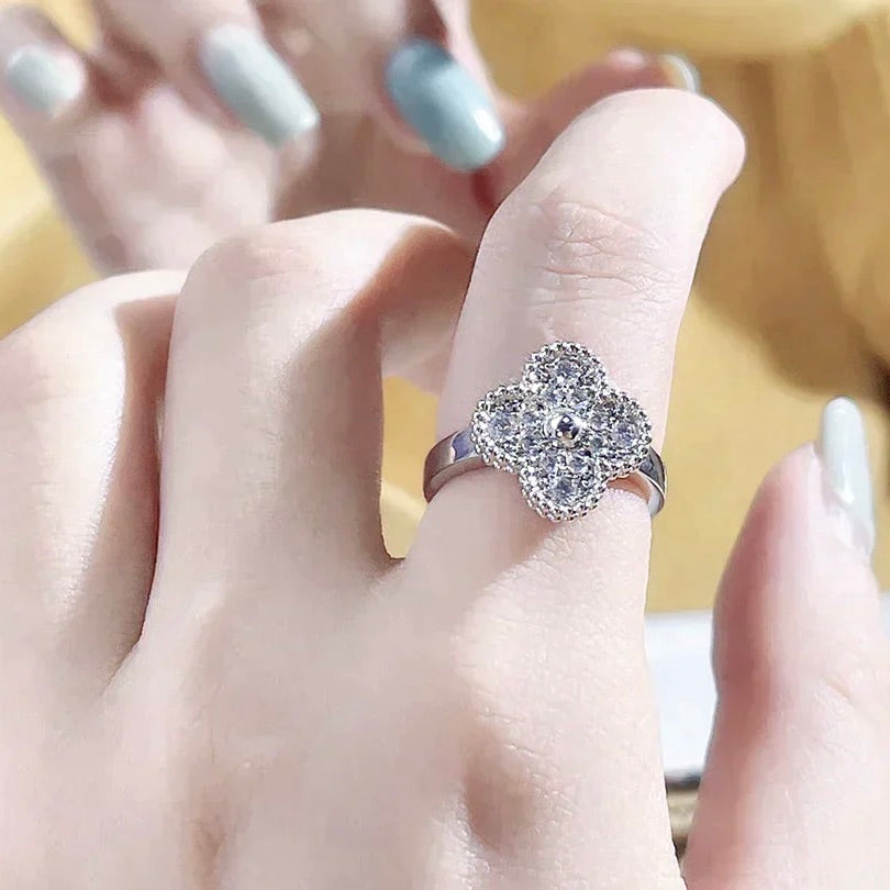 [Plus&Max]CLOVER DIAMOND RING