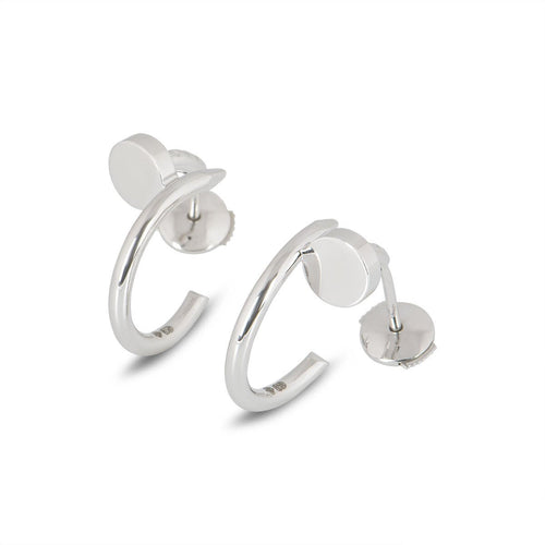 [Plus&Max]JUSTE EARRINGS SILVER