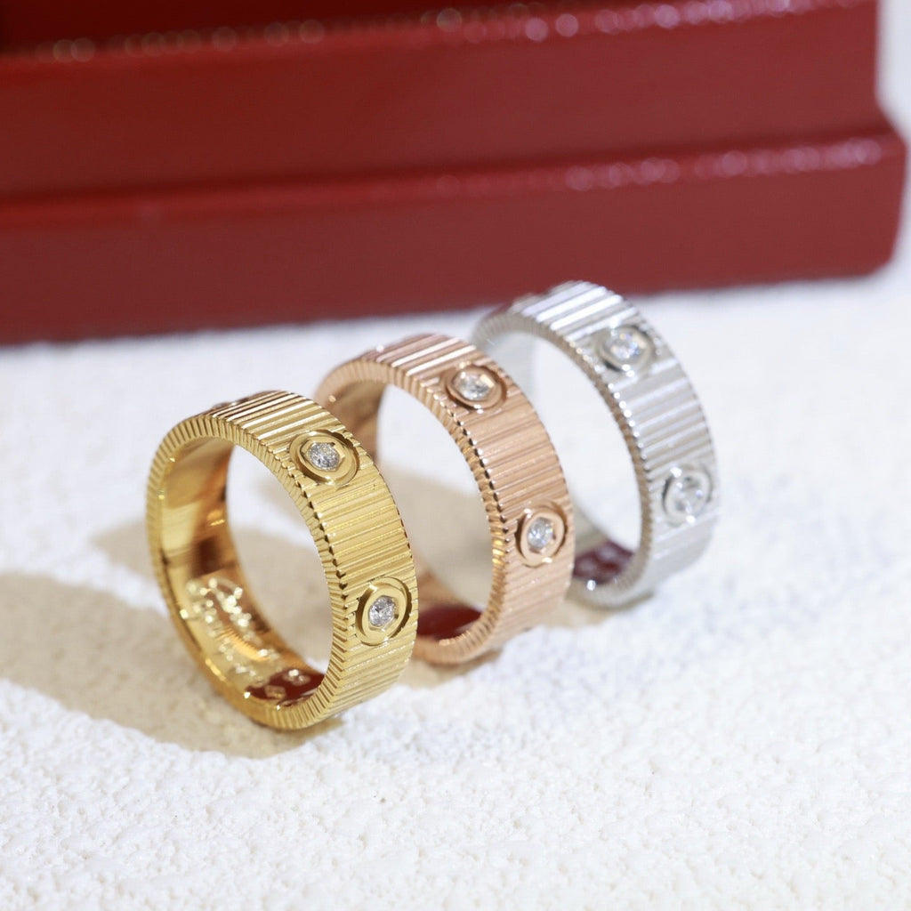 [Plus&Max]LOVE 6.5MM UNLIMITED RING, 6 DIAMONDS