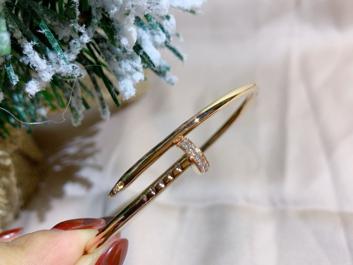 [Plus&Max]JUSTE BRACELET 2.5MM DIAMONDS