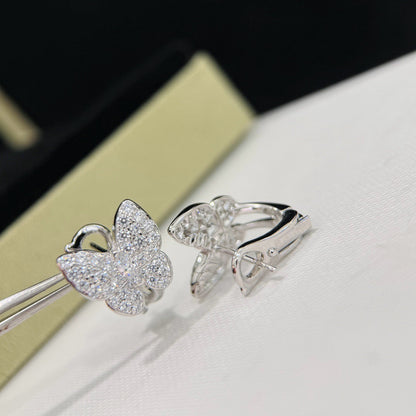 [Plus&Max]BUTTERFLY ALL DIAMOND EARRINGS