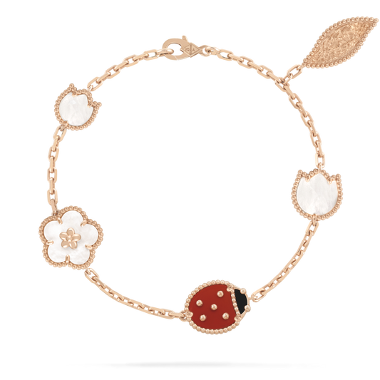 [Plus&Max]LUCKY SPRING 5 MOTIF BRACELET
