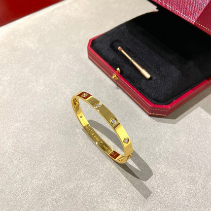 [Plus&Max]LOVE BRACELET 6.1MM 10 DIAMONDS