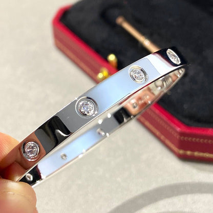 [Plus&Max]LOVE BRACELET 6.1MM 10 DIAMONDS
