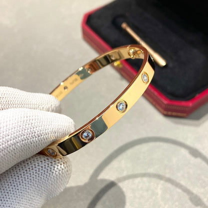[Plus&Max]LOVE BRACELET 6.1MM 10 DIAMONDS