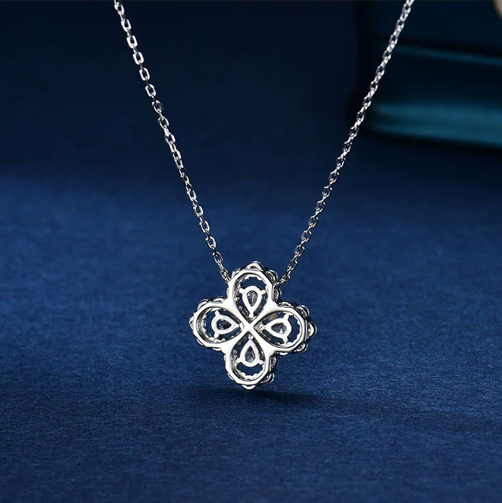 [Plus&Max]LOOP NECKLACE FULL MOTIF DIAMOND 16MM MULTIPLE COLORS