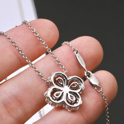 [Plus&Max]LOOP NECKLACE FULL MOTIF DIAMOND 16MM MULTIPLE COLORS