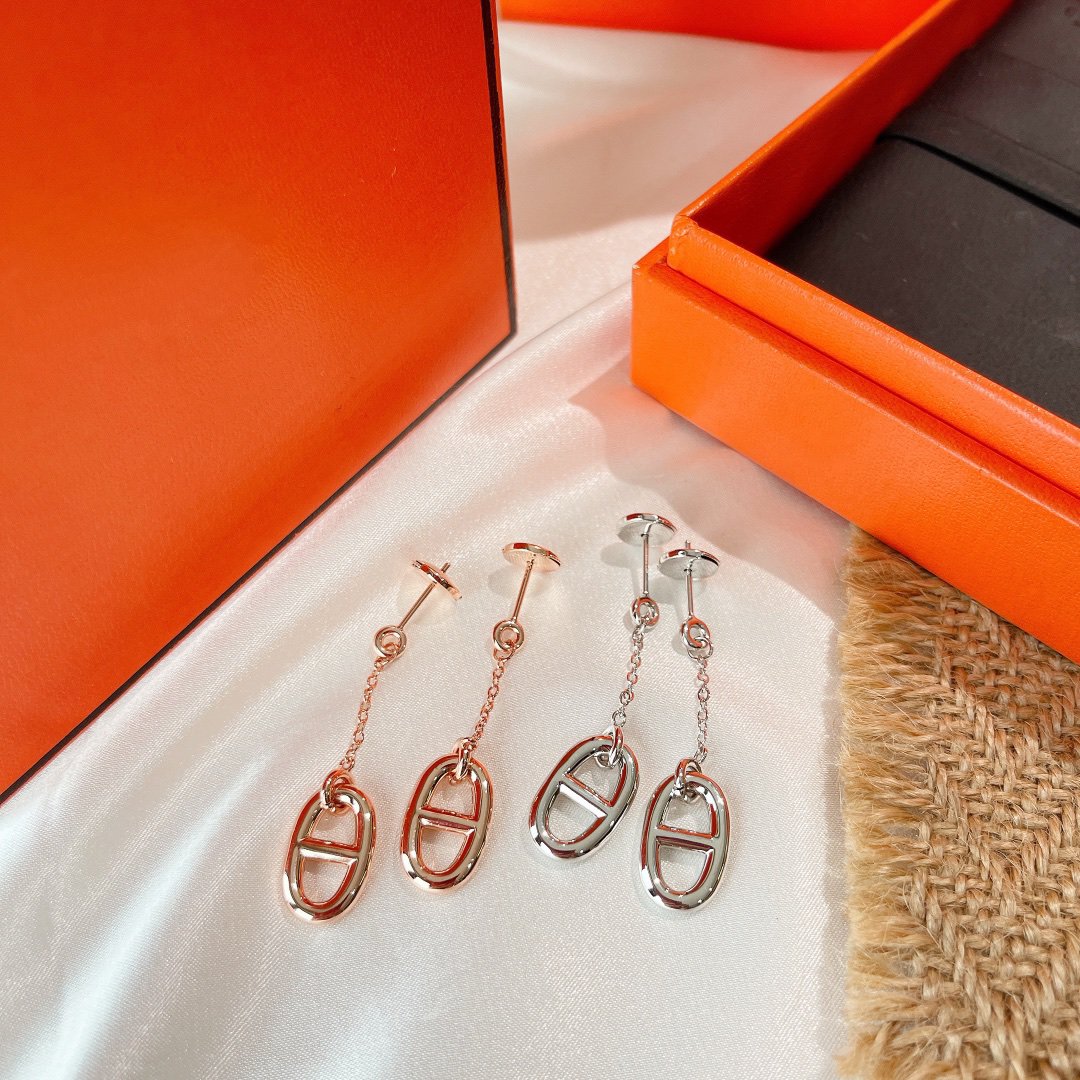 [Plus&Max]CHAINE TASSEL EARRINGS