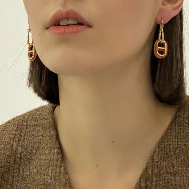 [Plus&Max]HM O'MAILLON GOLD EARRINGS