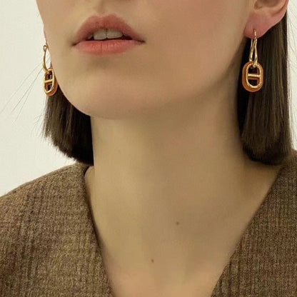 [Plus&Max]HM O'MAILLON GOLD EARRINGS
