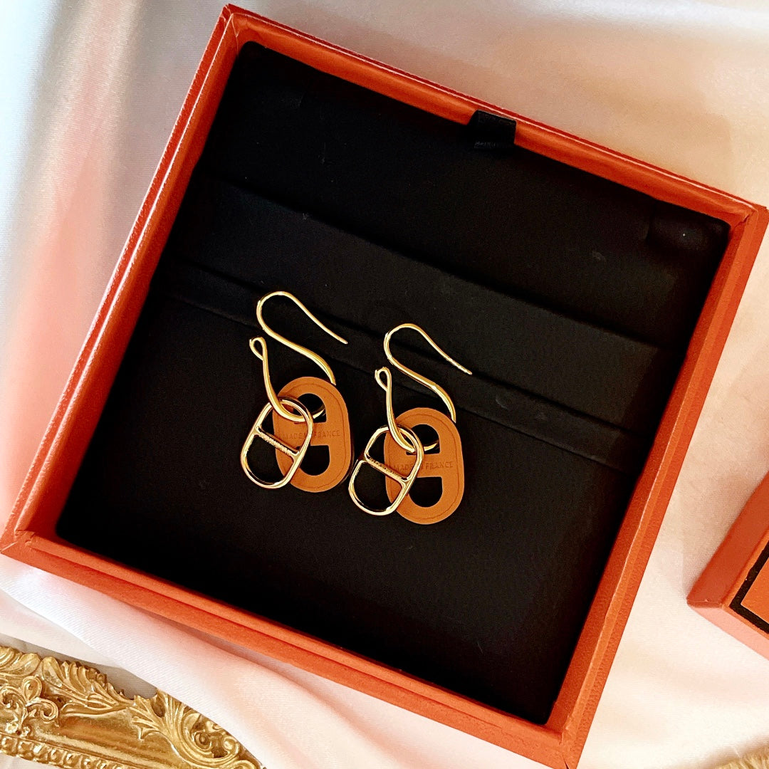 [Plus&Max]HM O'MAILLON GOLD EARRINGS