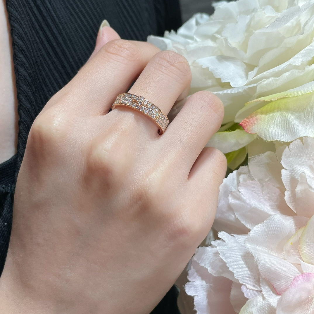 [Plus&Max]KELLY PINK GOLD DIAMOND RING