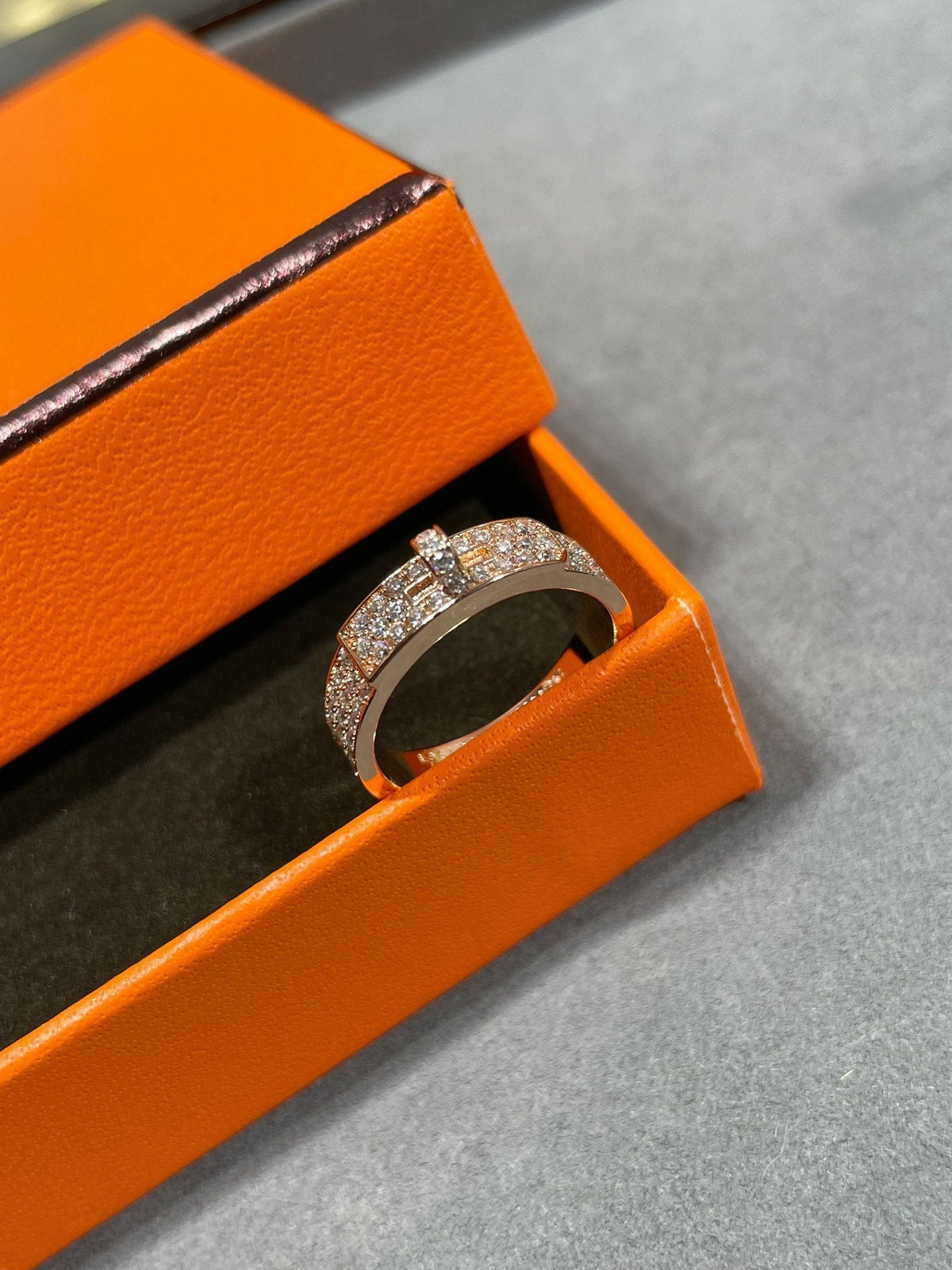 [Plus&Max]KELLY PINK GOLD DIAMOND RING