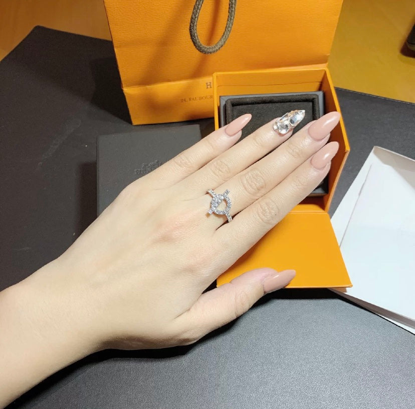 [Plus&Max]ECHAPPEE RING SILVER DIAMOND