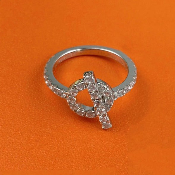 [Plus&Max]ECHAPPEE RING SILVER DIAMOND